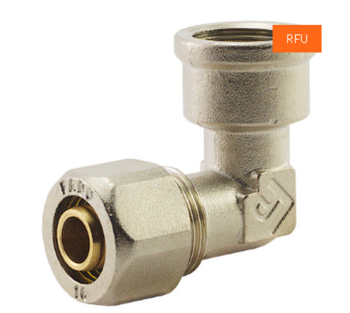 Колено редукционное обжимное FADO S.r.l COMPRESS 20х1/2" ВВ (TK-RFU13)