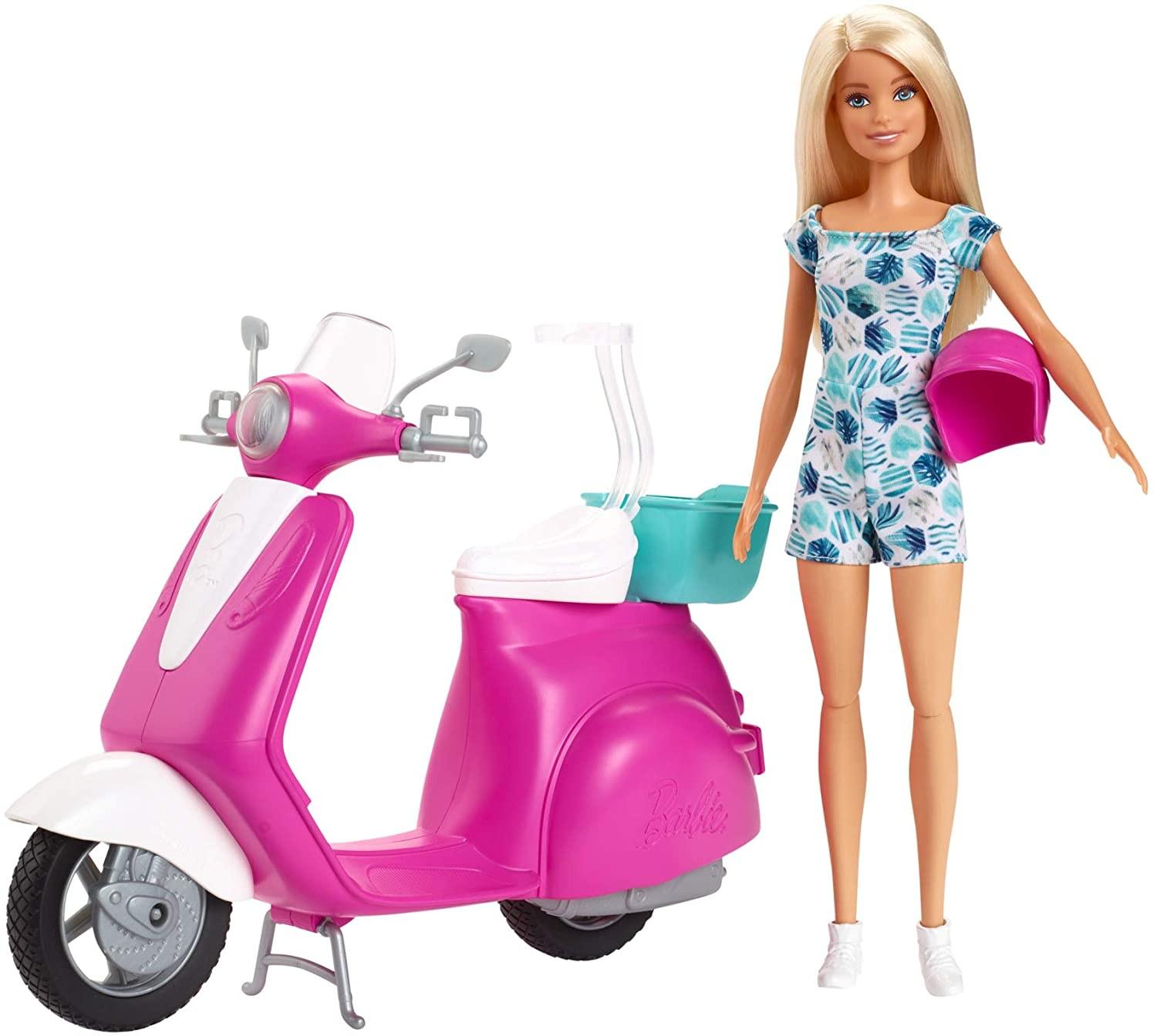 Лялька Barbie Doll & Scooter (BR0182)