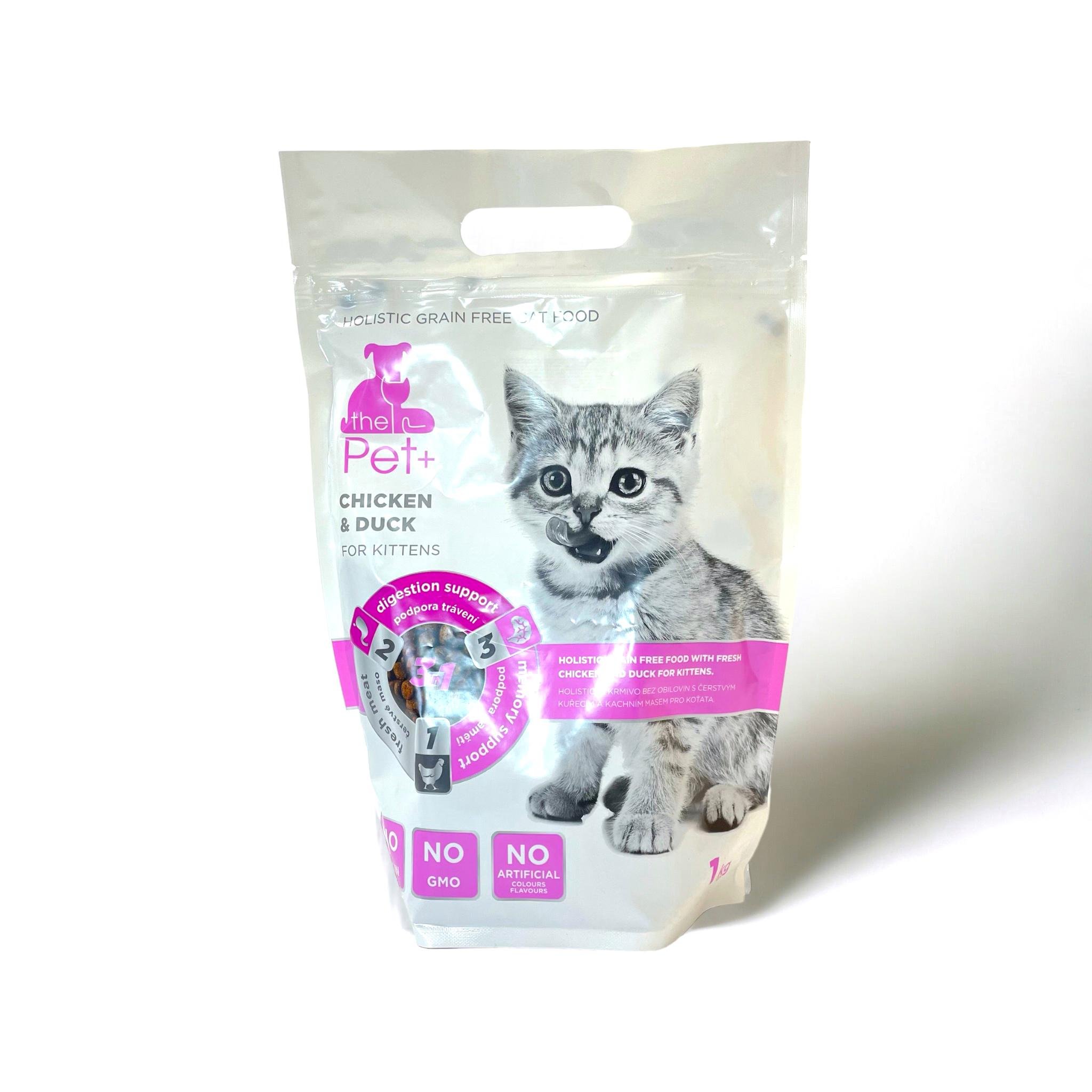 Корм сухой для котят thePet+ холистик беззерновой курица и утка 1 кг (2051) Корм сухой для котят thePet+ холистик беззерновой курица и утка 1 кг (2051)