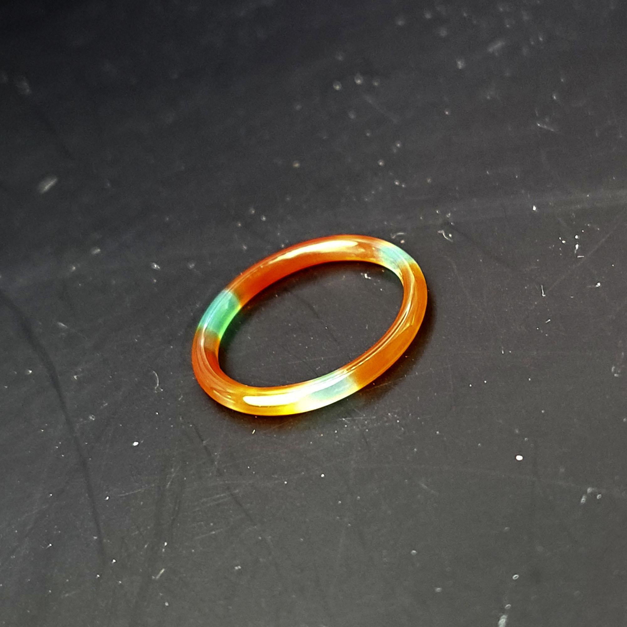 Кольцо DARSANA из натурального камня агат (DRSCH00К237)