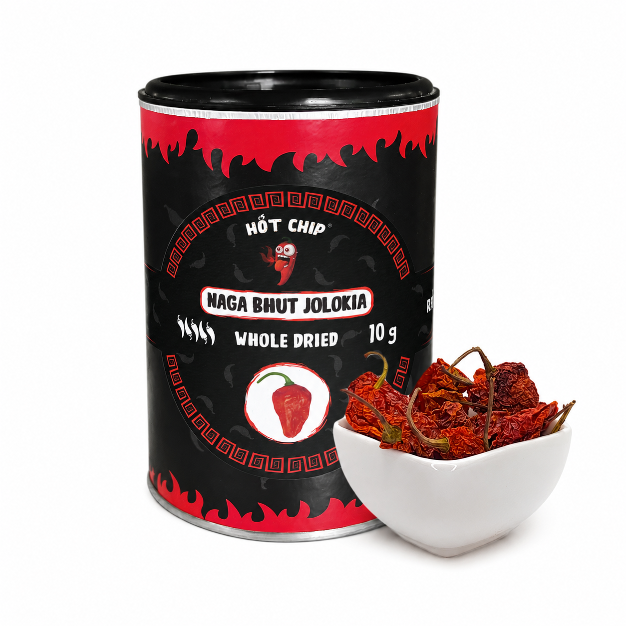 Перец сушеный стручок HotChip Naga Bhut Jolokia 10 г (22245)