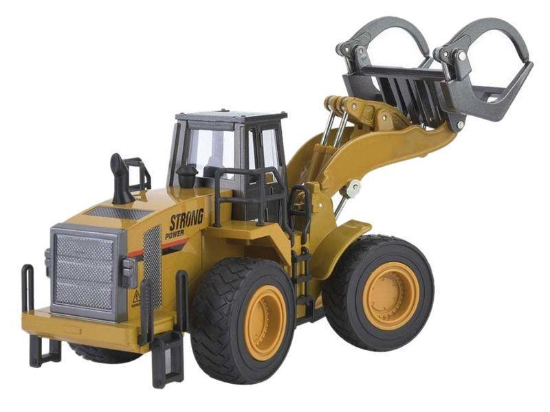 Машинка-экскаватор Hui Na Toys металлический экскаватор для древесины (1914) - фото 6 Машинка-экскаватор Hui Na Toys металлический экскаватор для древесины (1914) - фото 6