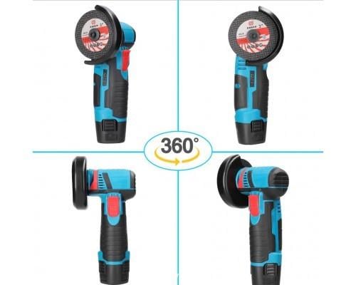 Болгарка кутова з літієвою батареєю 19500 об./хв (MA455) - фото 2 Болгарка кутова з літієвою батареєю 19500 об./хв (MA455) - фото 2