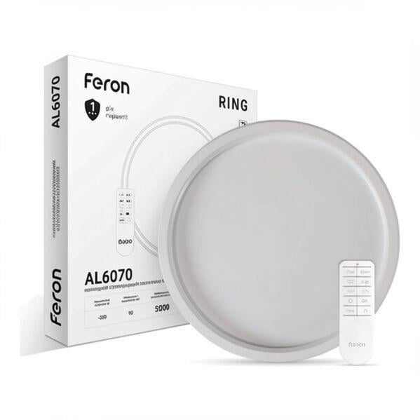 Стельовий світильник Feron 40216 AL6070 90 Вт 5300 лм 3000-6500K