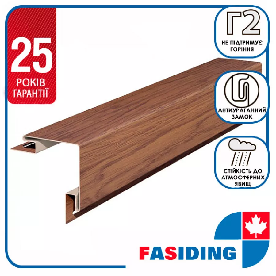 Внешний угол для сайдинга Fasiding WoodHouse Дуб золотой (344994916) - фото 2 Внешний угол для сайдинга Fasiding WoodHouse Дуб золотой (344994916) - фото 2
