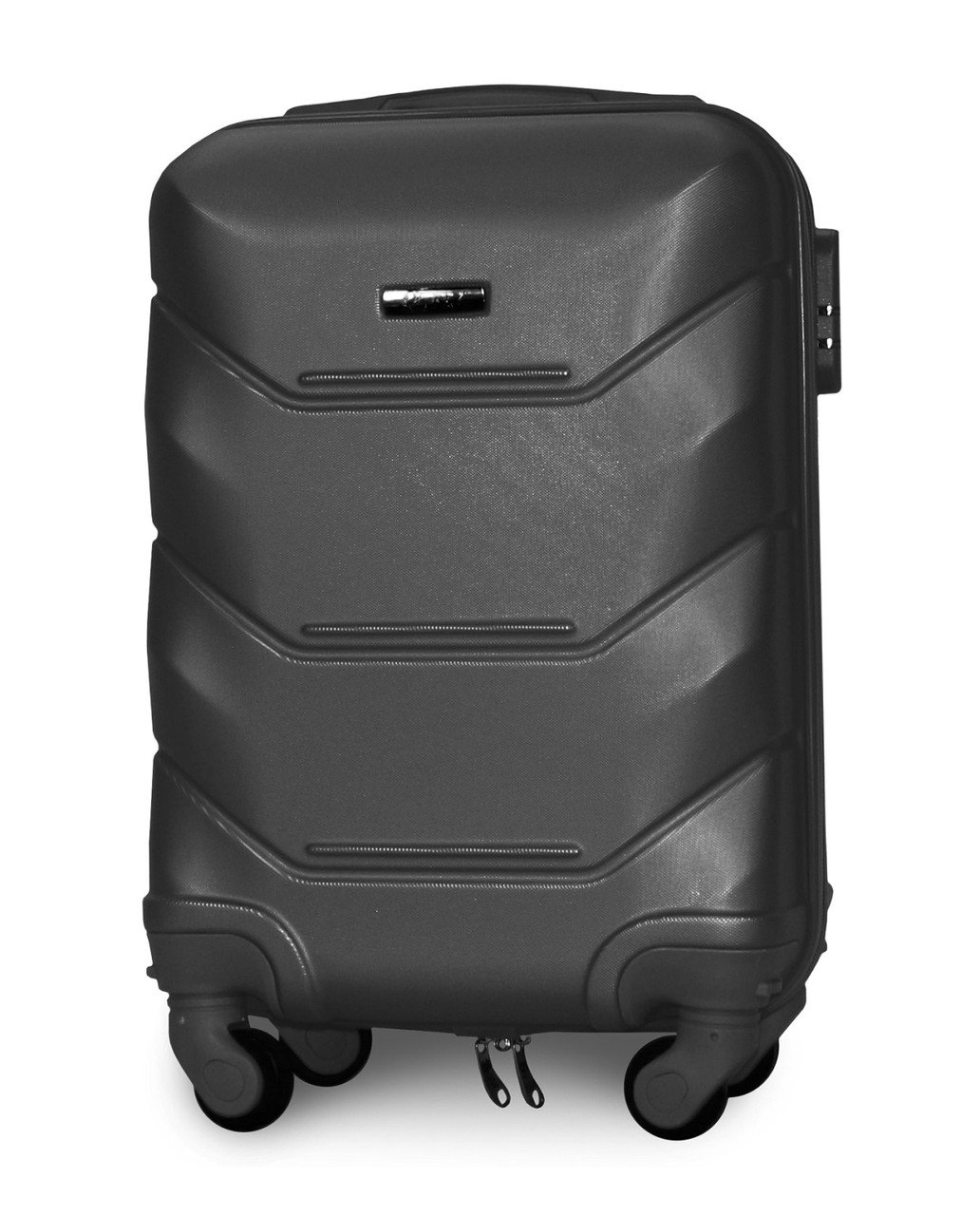 Валіза ручна поклажа Fly К147 міні на 4 колесах 53х33х19 см Темно-сірий