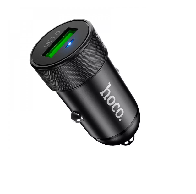 Зарядное устройство автомобильное Hoco Z32 Speed Up QC3.0 Black