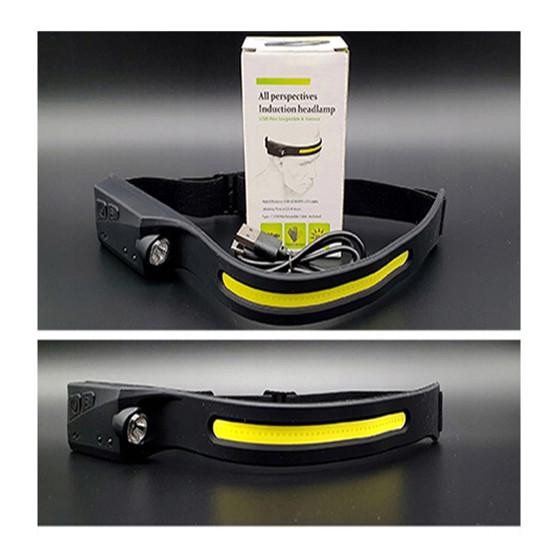 Фонарь налобный BL-G28 Type-C/сенсорный с датчиком движения (1942439828) - фото 6