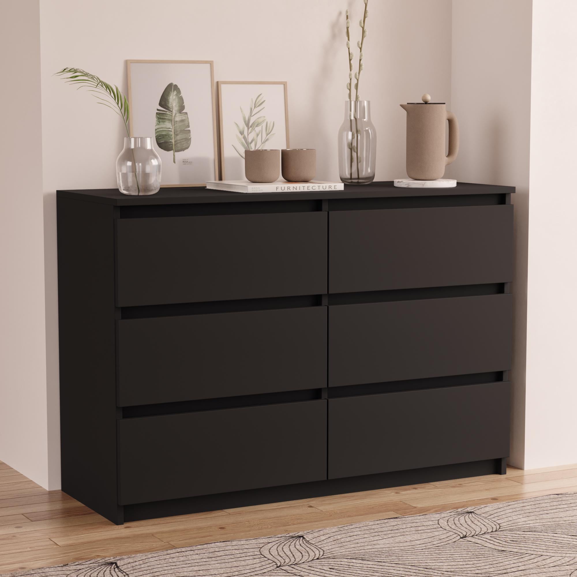 Комод Furnigrade КМ 10 1100х760х400 мм Антрацитовый