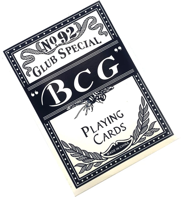 Карты игральные Duke BCG №92 Club Special для покера ламинированный картон 54 шт. (1998)