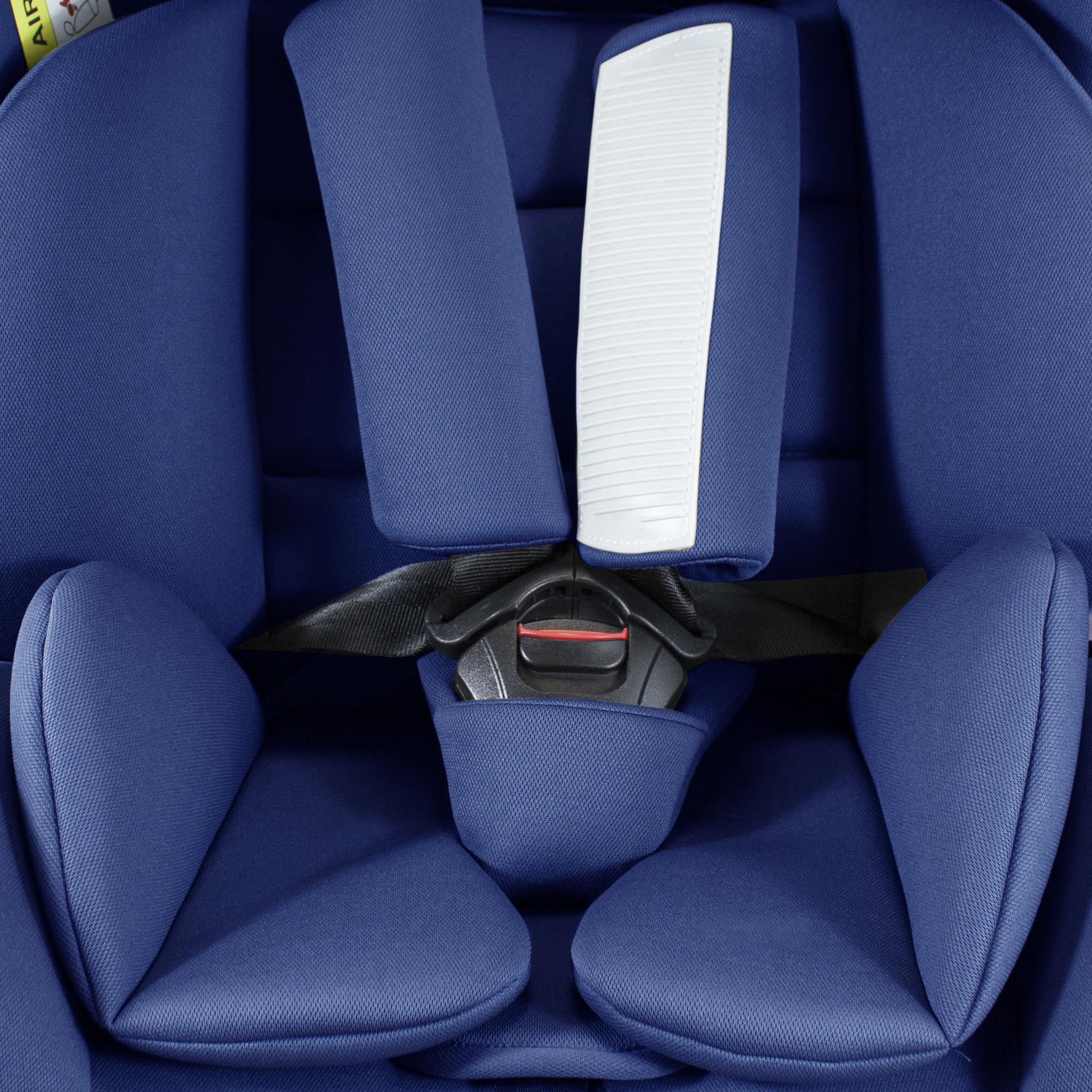 Дитяче автокрісло XOMAX з функцією обертання на 360° ISOFIX 0-36 кг Синій - фото 4