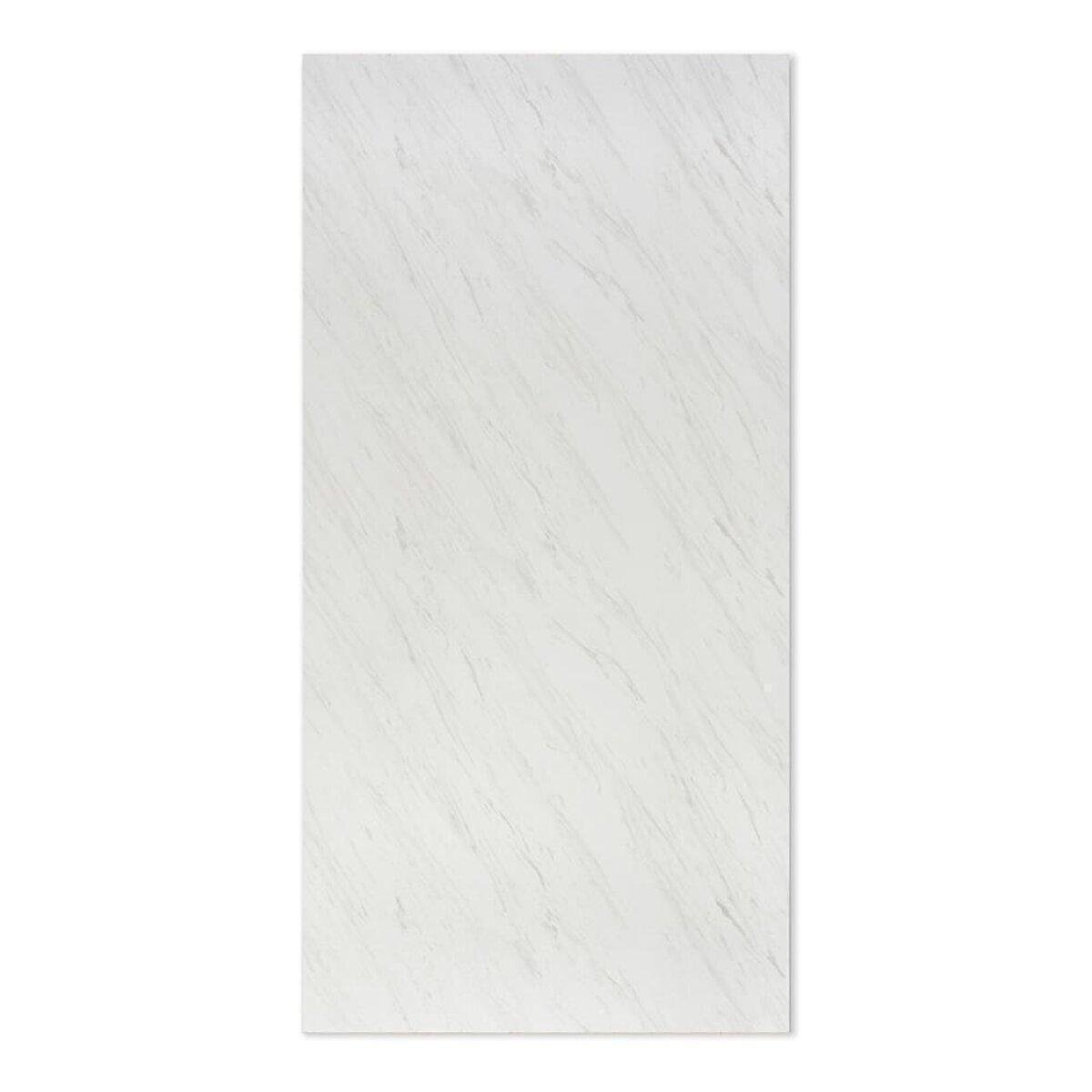 Плита декоративна ПВХ 1,22 м х2,44 м х3 мм Білий мармур (SW-00001399) - фото 1 Плита декоративна ПВХ 1,22 м х2,44 м х3 мм Білий мармур (SW-00001399) - фото 1