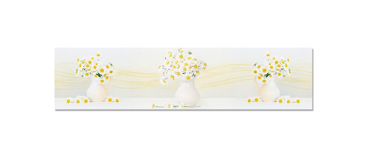 Наклейка виниловая на кухню Zatarga Букеты Ромашек 600х2500 мм (1267839490)