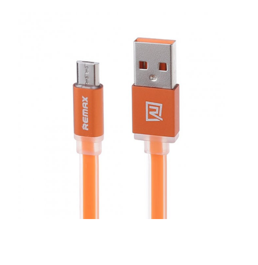 Кабель Remax Colourful Micro-USB Orange - фото 2