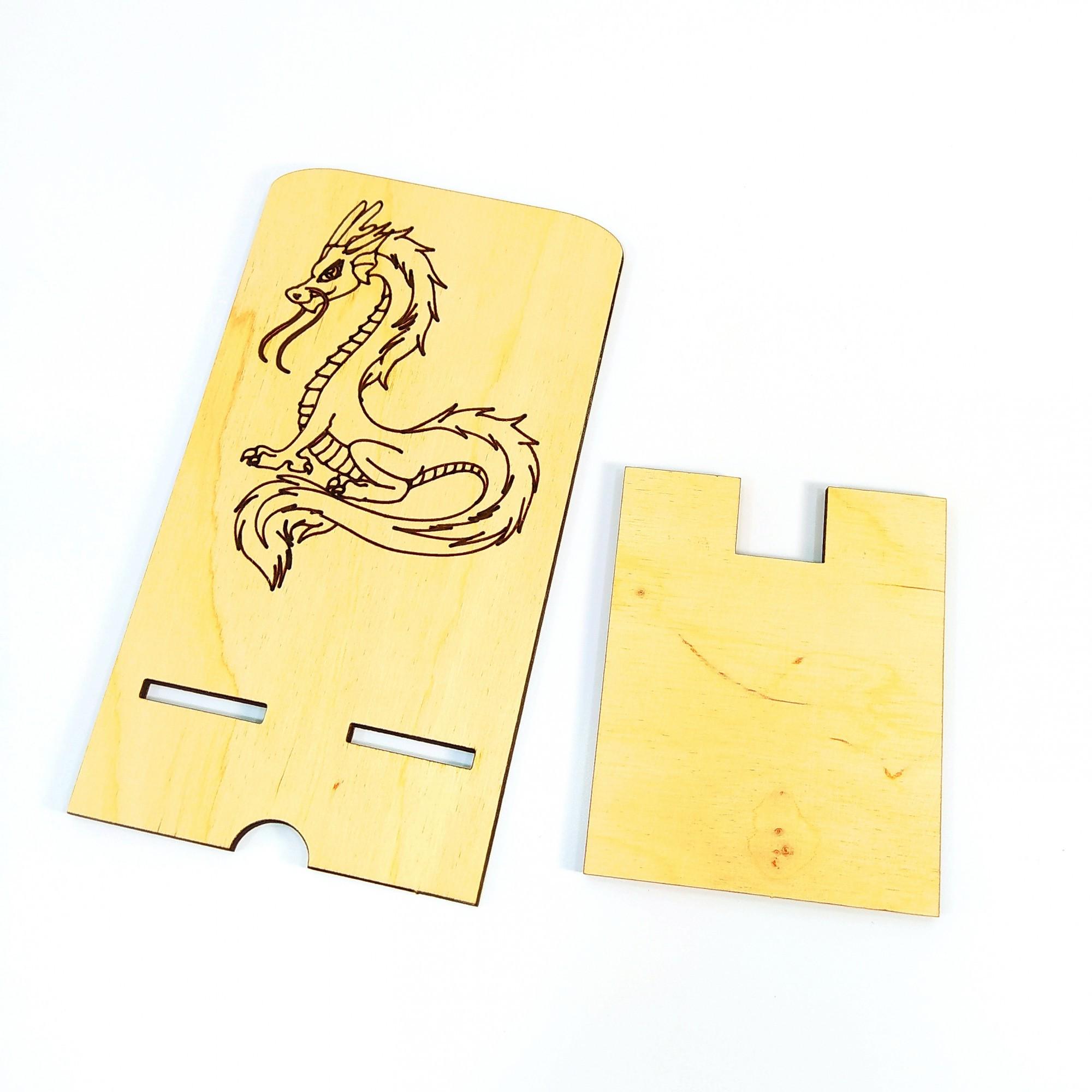 Подставка для телефона Майстерня містера Томаса Китайский Дракон 18х10 см - фото 3 Подставка для телефона Майстерня містера Томаса Китайский Дракон 18х10 см - фото 3