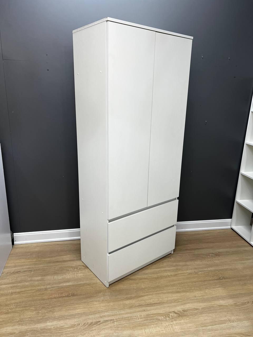 Шафа Кватро 2+2 з висувним вішаком 800х1990х470 мм Білий - фото 6 Шафа Кватро 2+2 з висувним вішаком 800х1990х470 мм Білий - фото 6