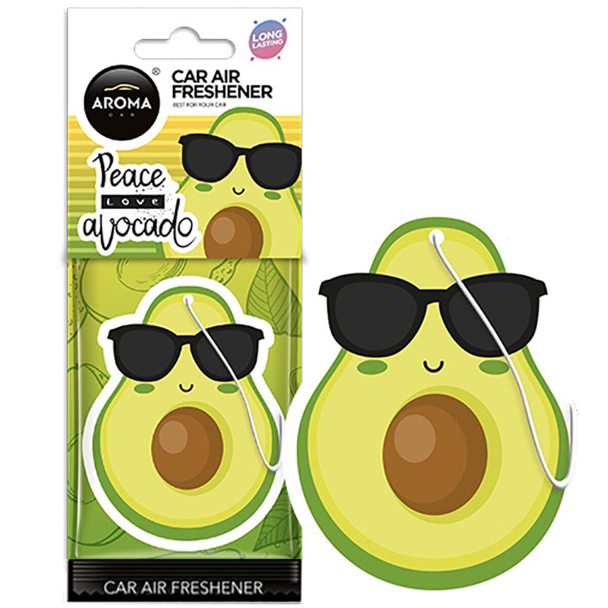 Ароматизатор Aroma Car Cellulose Fruits-Avocado Ароматизатор Aroma Car Cellulose Fruits-Avocado