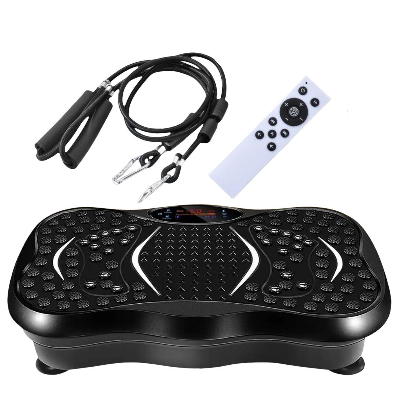 Виброплатформа-тренажер TSVP1/DT с 2 эспандерами и пультом управления до 150 кг (31214387)