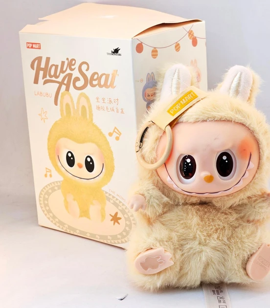 Мягкая игрушка Лабубу коллекционная 15 см Желтый - фото 3 Мягкая игрушка Лабубу коллекционная 15 см Желтый - фото 3