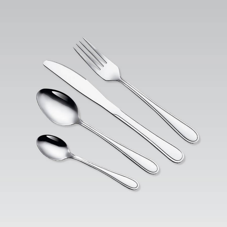 Набор столовых приборов из нержавеющей стали Maestro 24 шт. 24 м (MR-1528) Набор столовых приборов из нержавеющей стали Maestro 24 шт. 24 м (MR-1528)
