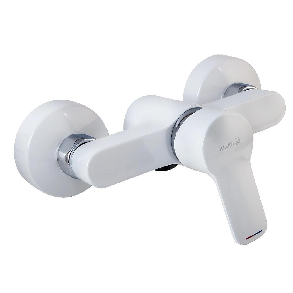 Смеситель для душа Kludi Pure&Easy однорычажный Белый (378419165)