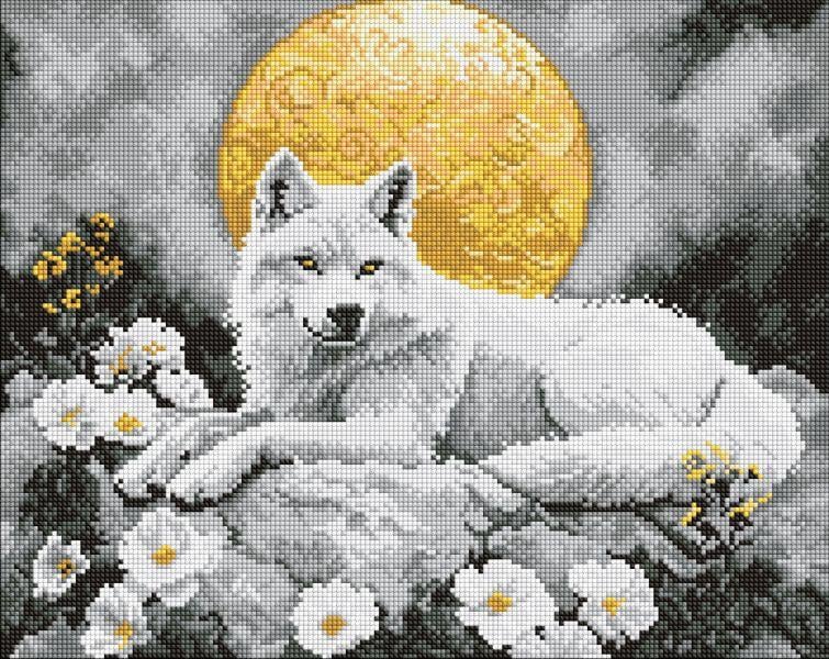 Алмазна мозаїка Під світлом місяця art_selena_ua 40х50 см (AMO8244)