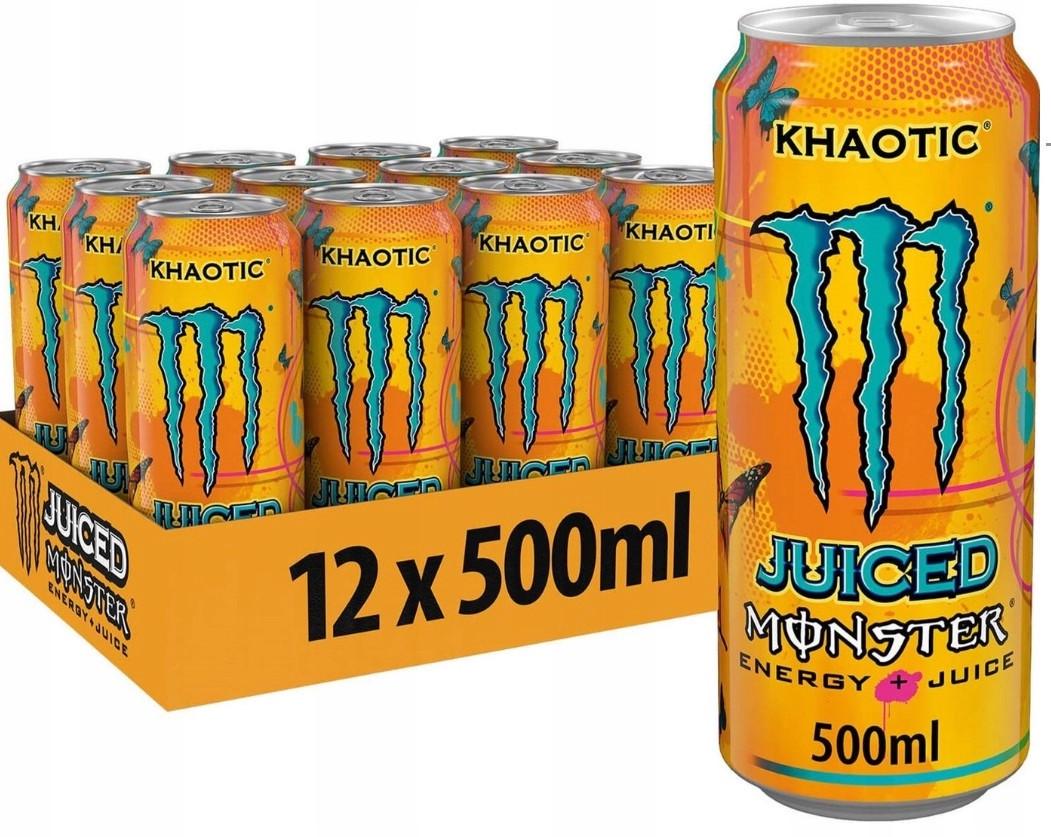 Енергетичний напійів Monster Energy Khaotic 12x500 мл (1727453831)