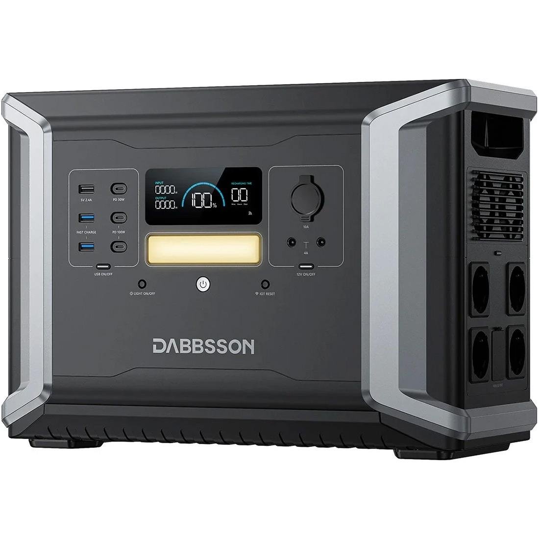 Зарядная станция Dabbsson DBS2100 Pro 2400 W 2150 Wh (117662) Зарядная станция Dabbsson DBS2100 Pro 2400 W 2150 Wh (117662)