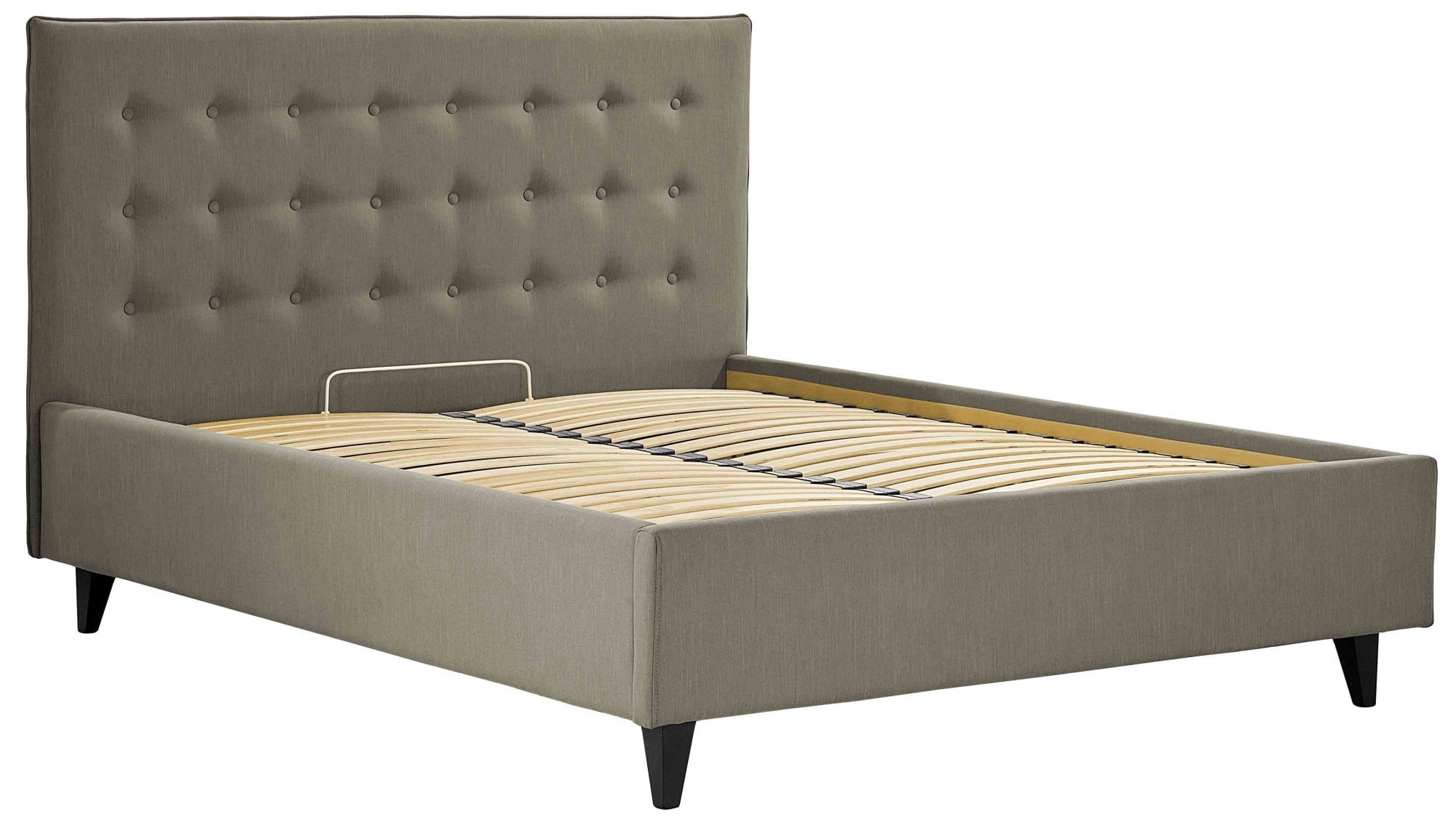 Кровать Nicole Standart Wood Melva 20 140х200 см Серый