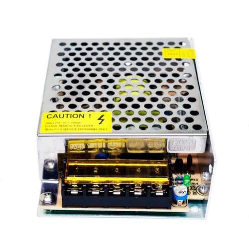 Блок питания перфорированный 12В 5А 60Вт для LED-лент CCTV