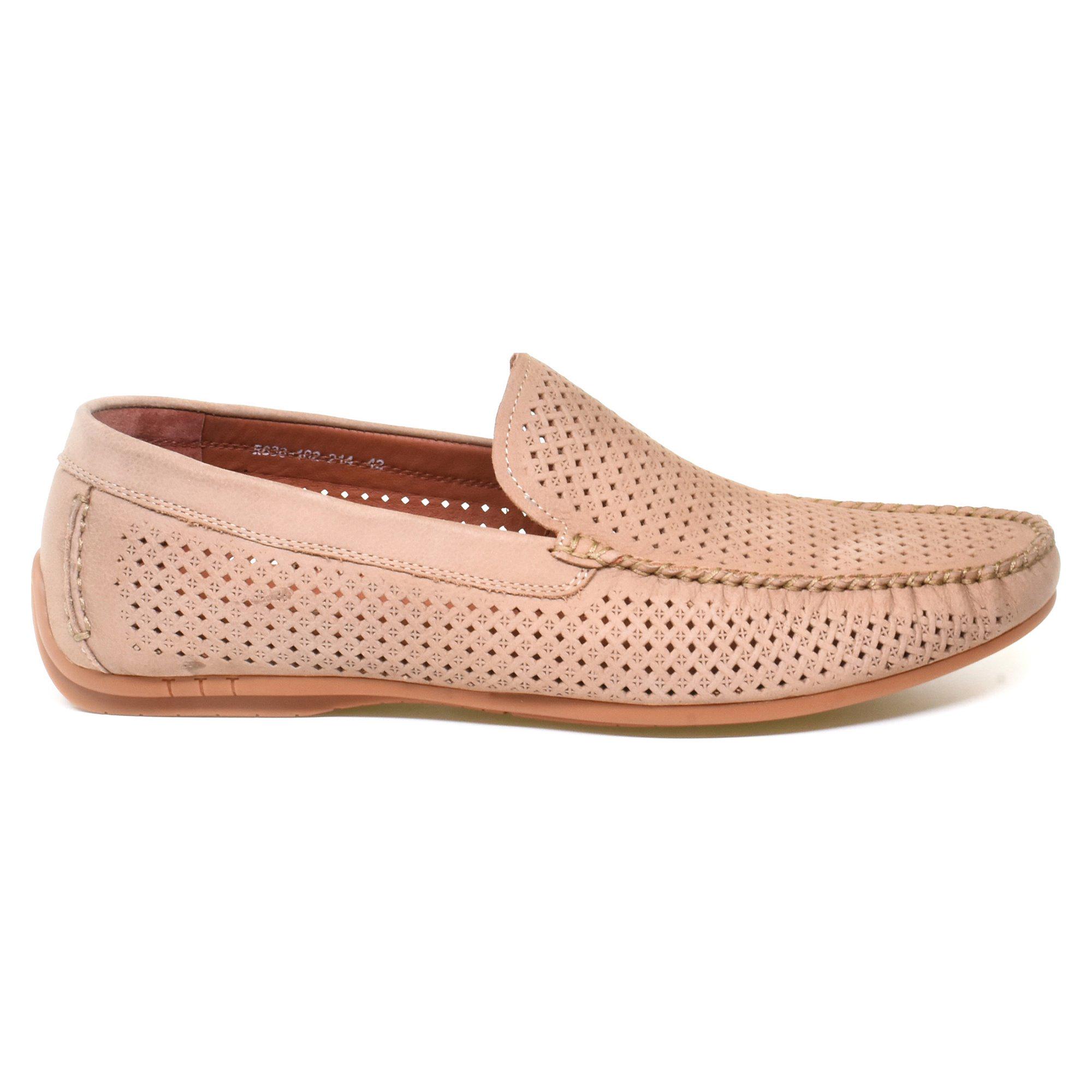 Мокасини мужские весенние повседневные Veritas р. 45 Бежевый (89047-45) - фото 7