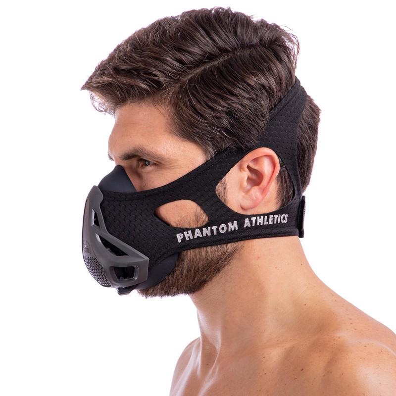 Маска тренировочная Training Mask PHANTOM SP-Sport DH-6042 S Черный (NA000882) - фото 2