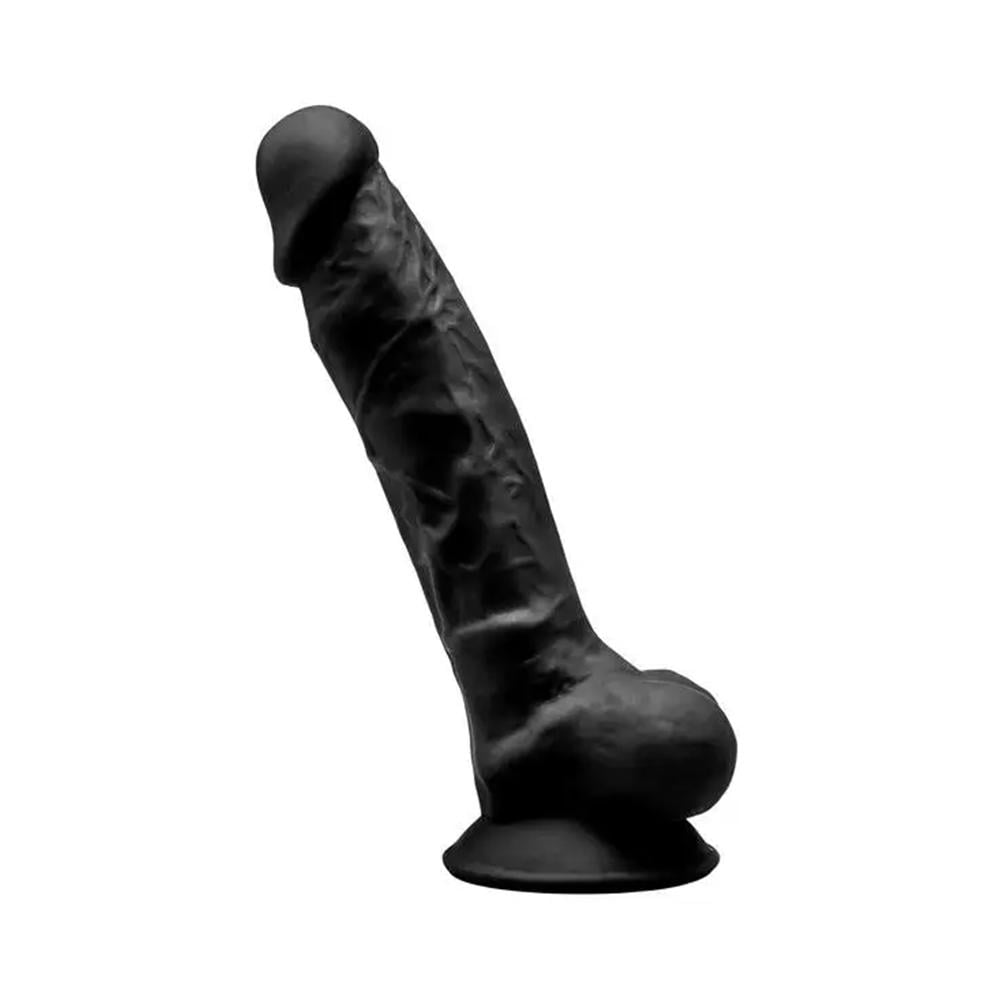 Фаллоимитатор на присоске Silexd Johnny Model 1 17,5 см Черный (33571) Фаллоимитатор на присоске Silexd Johnny Model 1 17,5 см Черный (33571)