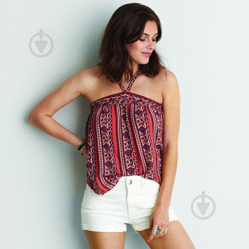 Майка женская AEO Floral Easy Halter S Красный (2351-7277CR)