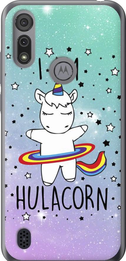 Чехол на Motorola E6s I'm hulacorn (3976u-2001-42517)