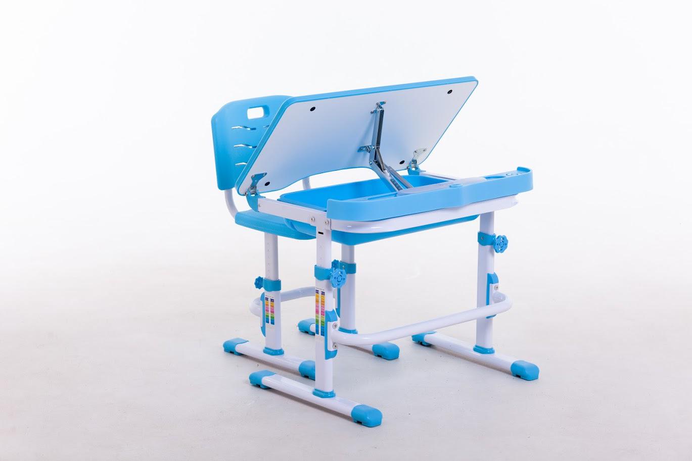 Комплект мебели Sector DS70-H BLUE парта/стул (KS033) - фото 8 Комплект мебели Sector DS70-H BLUE парта/стул (KS033) - фото 8