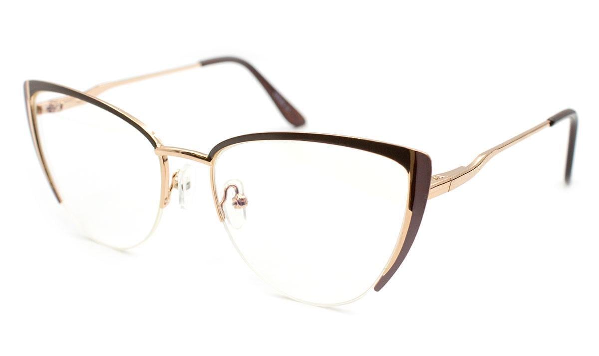 Окуляри для зору в металевій оправі Verse 321179-c3 Blue blocker +0,75 Окуляри для зору в металевій оправі Verse 321179-c3 Blue blocker +0,75