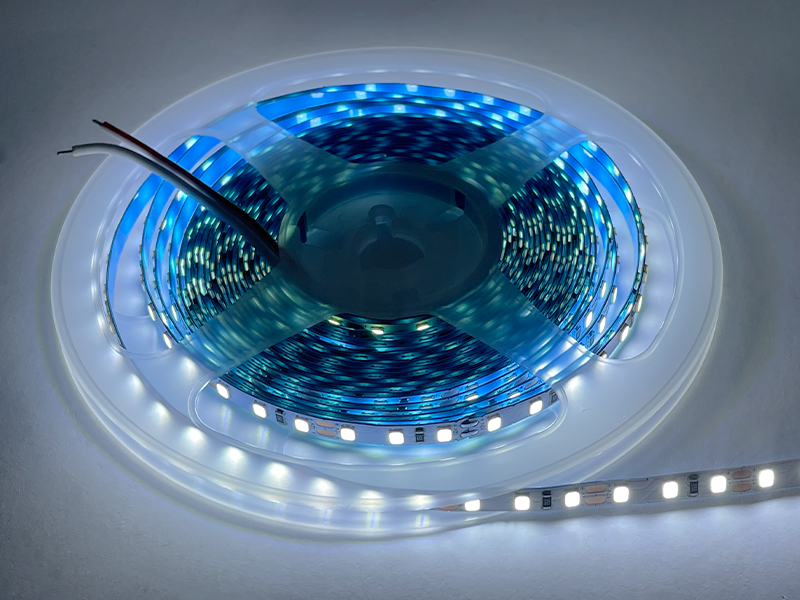 Светодиодная лента AVT 3528 120 LED 5 мм 12 В 9,6 Вт/м IP20 (7605)