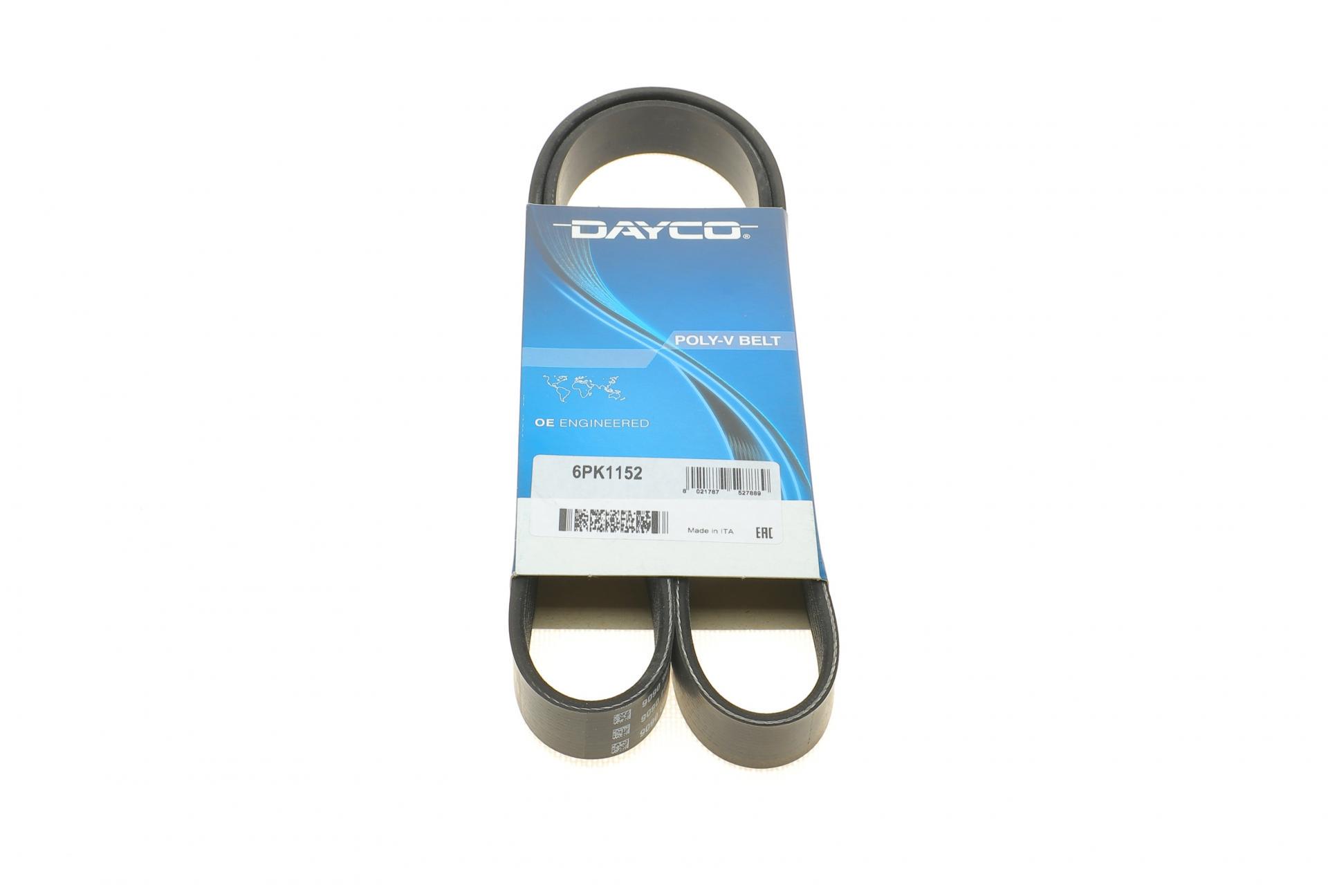 Ремень генератора DAYCO Peugeot Boxer 1.9TD (6PK1152)