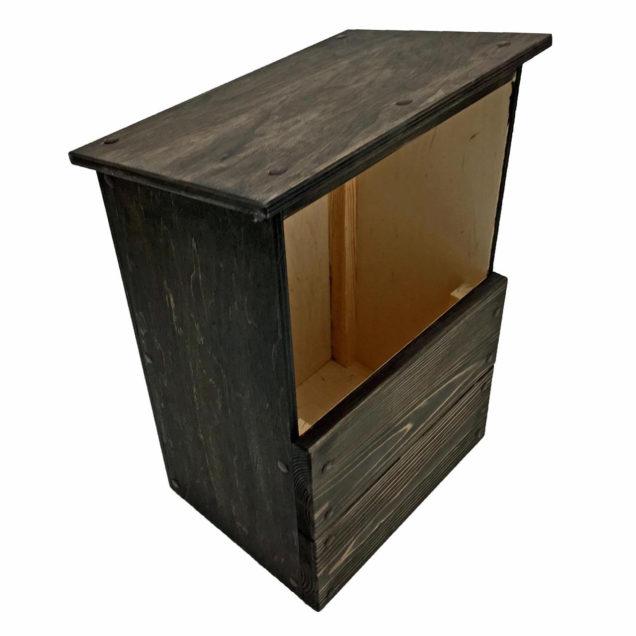 Будиночок для сови з дерева Артіс Мокко (ДСО-002510) - фото 3 Будиночок для сови з дерева Артіс Мокко (ДСО-002510) - фото 3