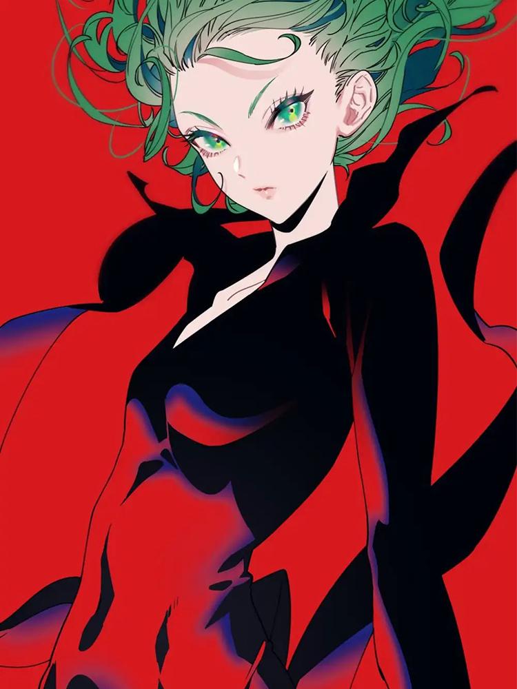 Алмазна мозаїка SHLab Аніме One Punch Man Тацумаки SH-32640 30x40 см (32640)