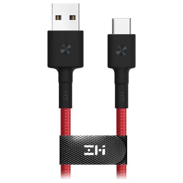 ZMI Кабель ZMI Type-C braided cable 30cm red (AL411)