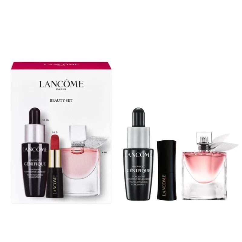 Подарочный набор для женщин LANCOME La Vie Est Belle edp mini 4 мл/lipstick 1,6 г/concentrate 10 мл (384006)