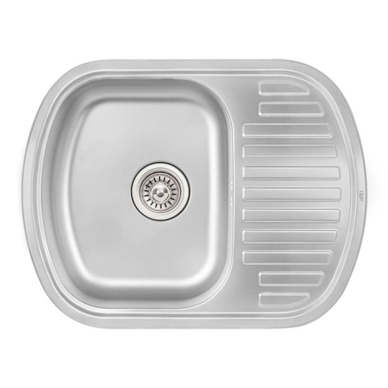 Мийка кухонна Q-tap 6349 Micro Decor 0,8 мм (QT6349MICDEC08)