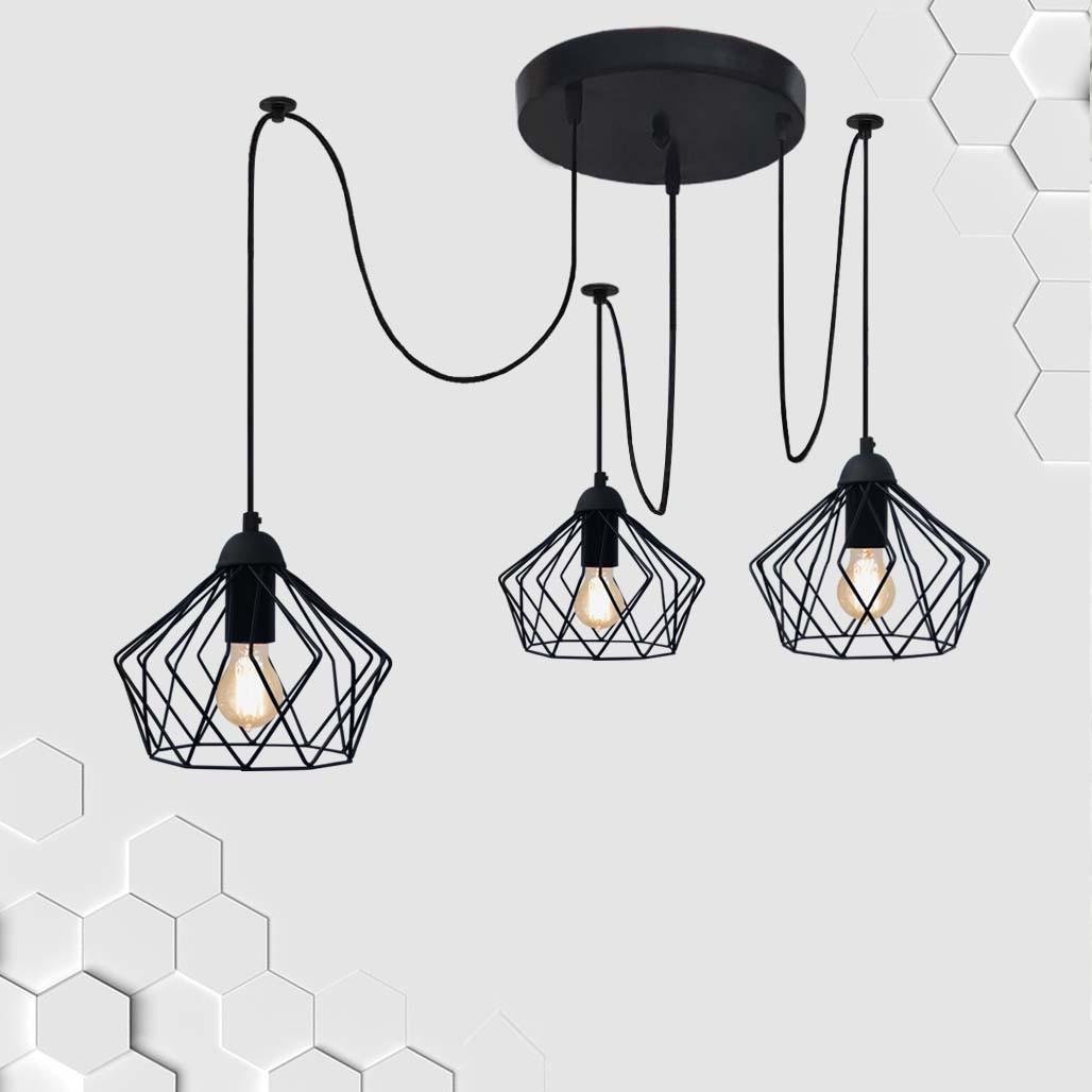 Люстра Levistella Caravan/SP-3 Black