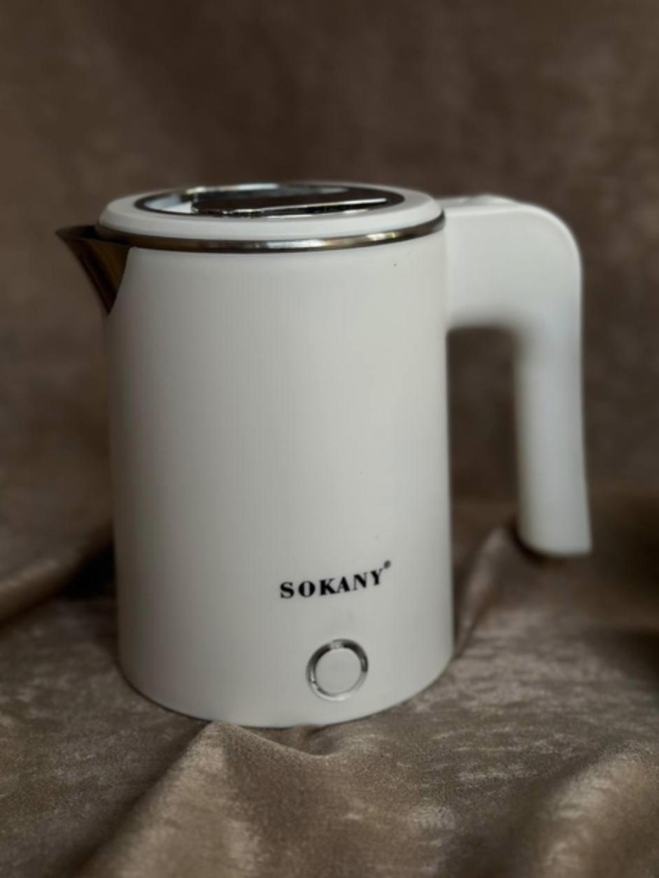 Електрочайник Sokany SK-SH-1077 600 Вт 0,5 л Білий - фото 2 Електрочайник Sokany SK-SH-1077 600 Вт 0,5 л Білий - фото 2