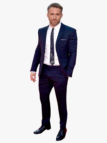 Плед Ryan Reynolds White background плюш однослойный 135х150 см (113435) - фото 2