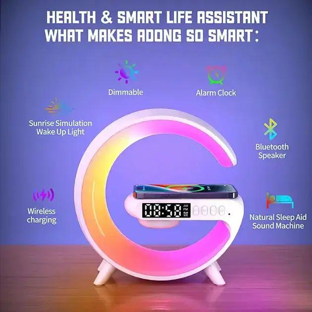 Нічник настільний Smart Light 3в1 12 V/2.5А/15 Вт 3 W (G11) - фото 4 Нічник настільний Smart Light 3в1 12 V/2.5А/15 Вт 3 W (G11) - фото 4
