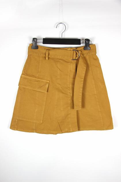 Юбка Vila 14103599п р. 36 Горчичный