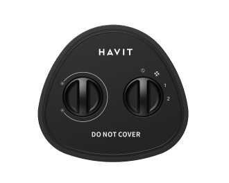 Тепловентилятор HAVIT HV-HT1227 1500W Black - фото 2